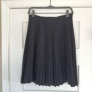 Born in America Vintage Pleated Knee Midi Skirt Size 11/12 (M) Back Zip BIA